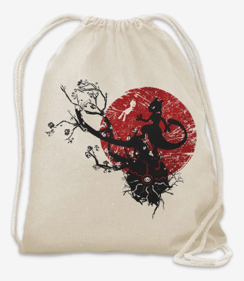 Mochila Blanco de Mewtwo and mew