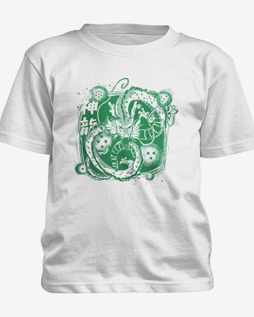 Polera de niño Blanco de Dragon ball