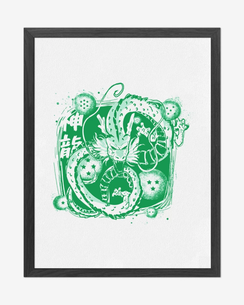 Cuadro decorativo Blanco de Dragon ball