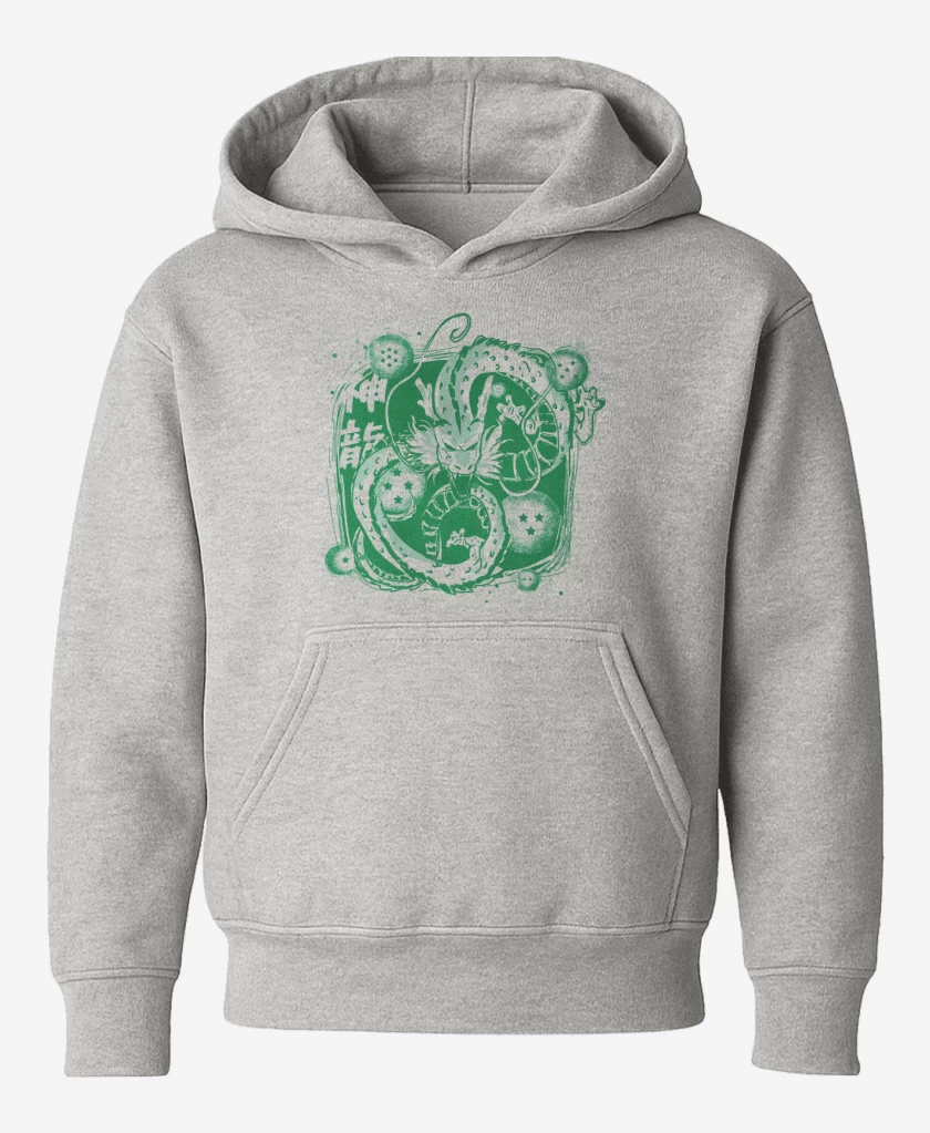 Poleron de niño Gris Melange de Dragon ball