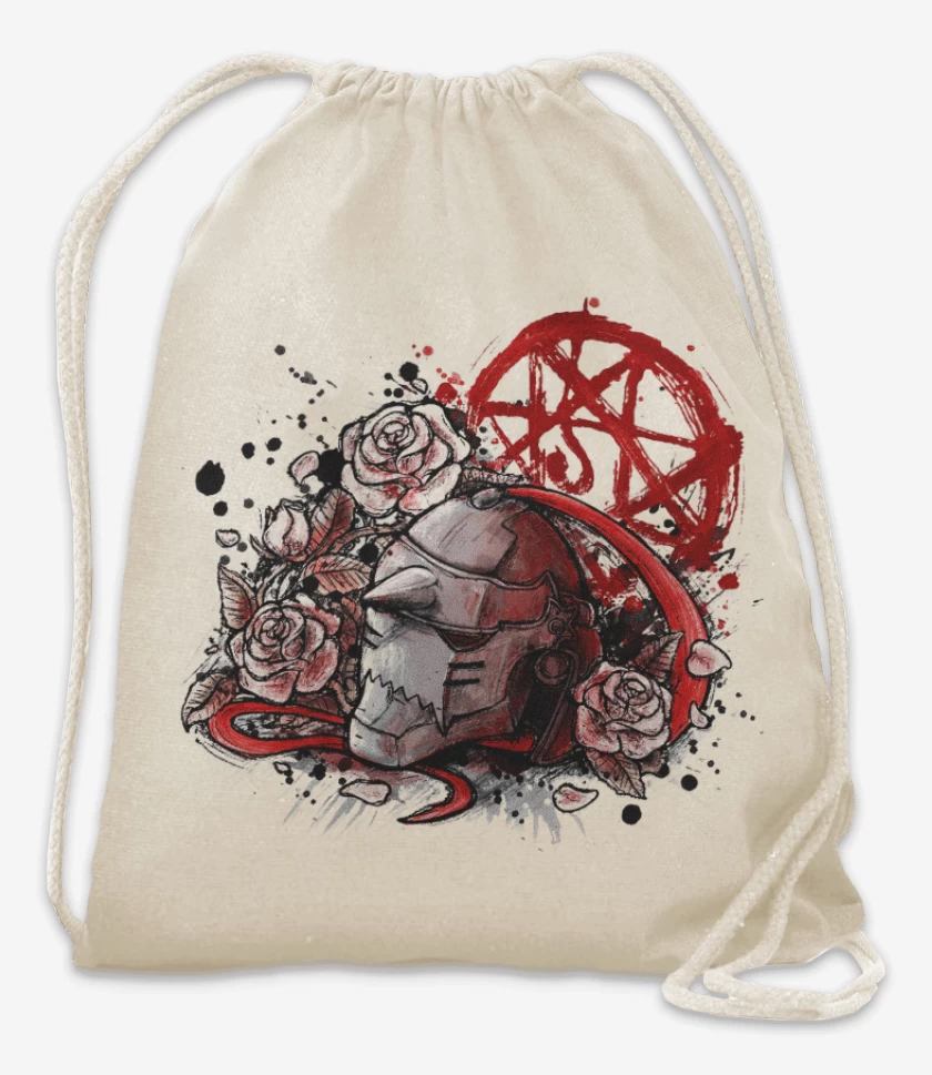 Mochila Blanco de Full metal alchemist 3