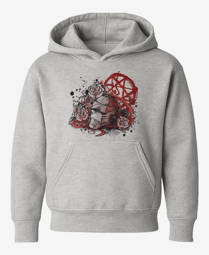 Poleron de niño Gris Melange de Full metal alchemist 3