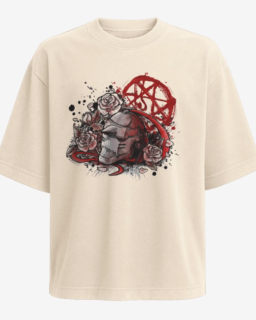 Polera Oversize Full metal alchemist 3