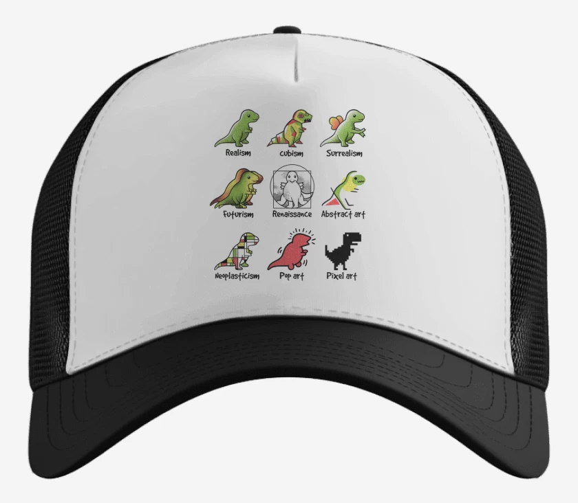 Gorro Dino art
