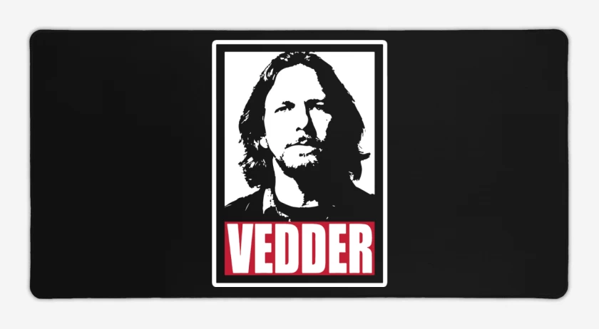 Mouse pad Gamer Negro de Vedder