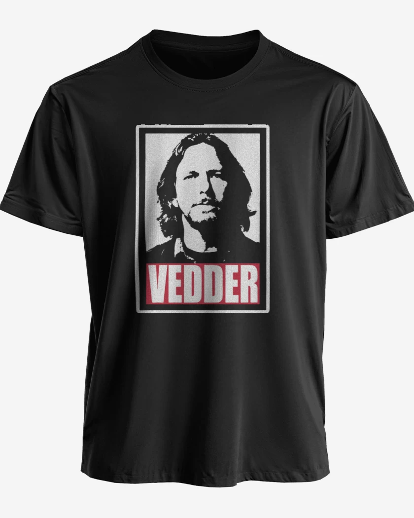 Polera premium Negro de Vedder