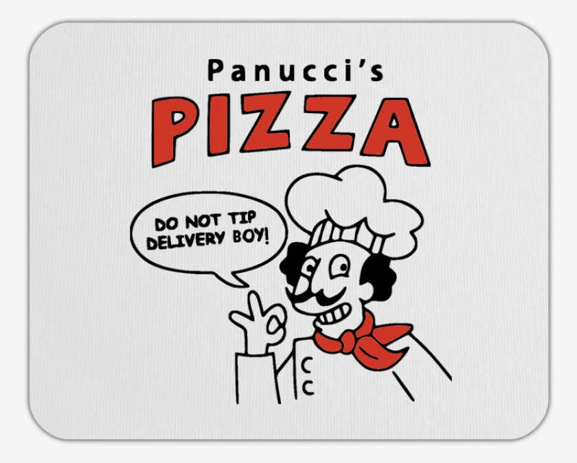 Mousepad Pizza Panucci