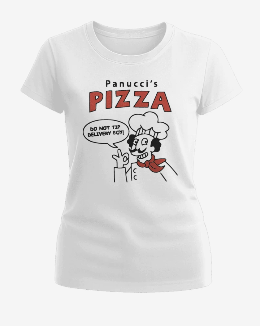Polera de Mujer Blanco de Pizza Panucci