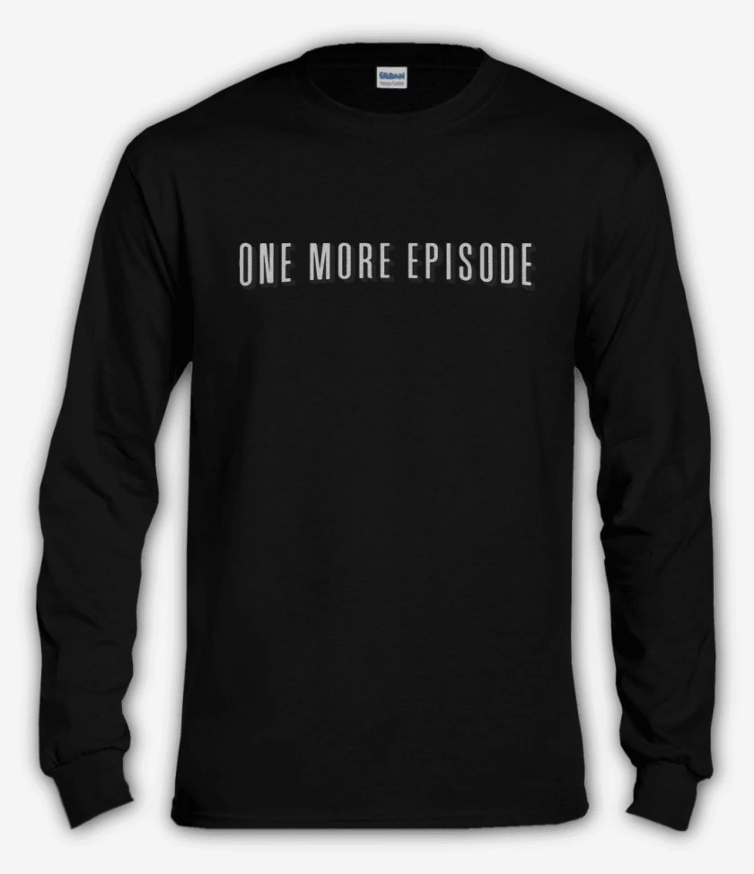 Polera manga larga Negro de Un capitulo mas