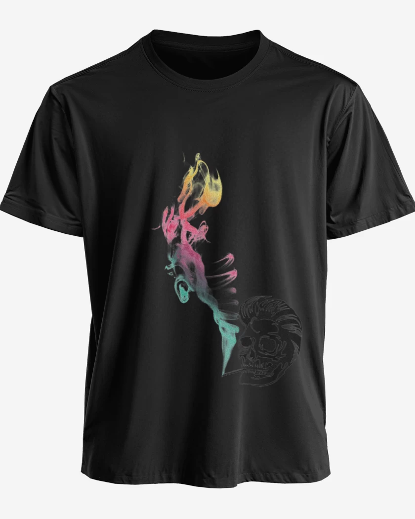 Polera premium Negro de Elvis Color