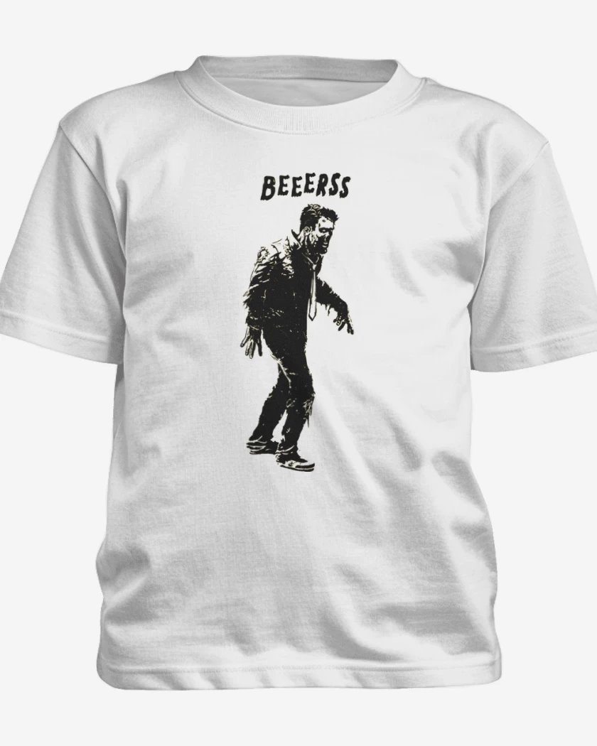 Polera de niño Blanco de cerveeeza