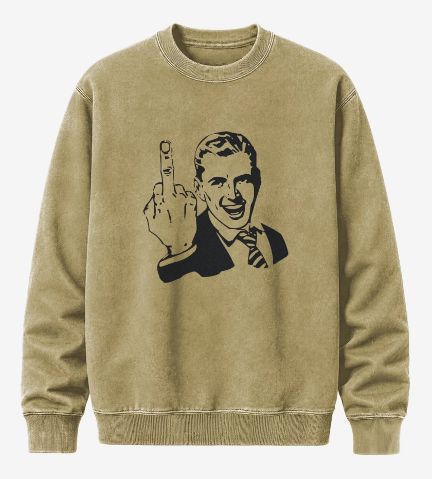 Poleron Polo Acid Wash Beige de F.U.C.K. you