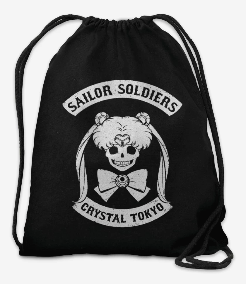 Mochila Negro de Sailor Soldiers