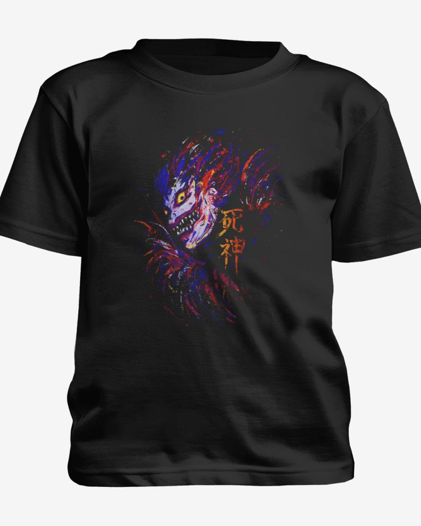 Polera de niño Negro de Shinigami