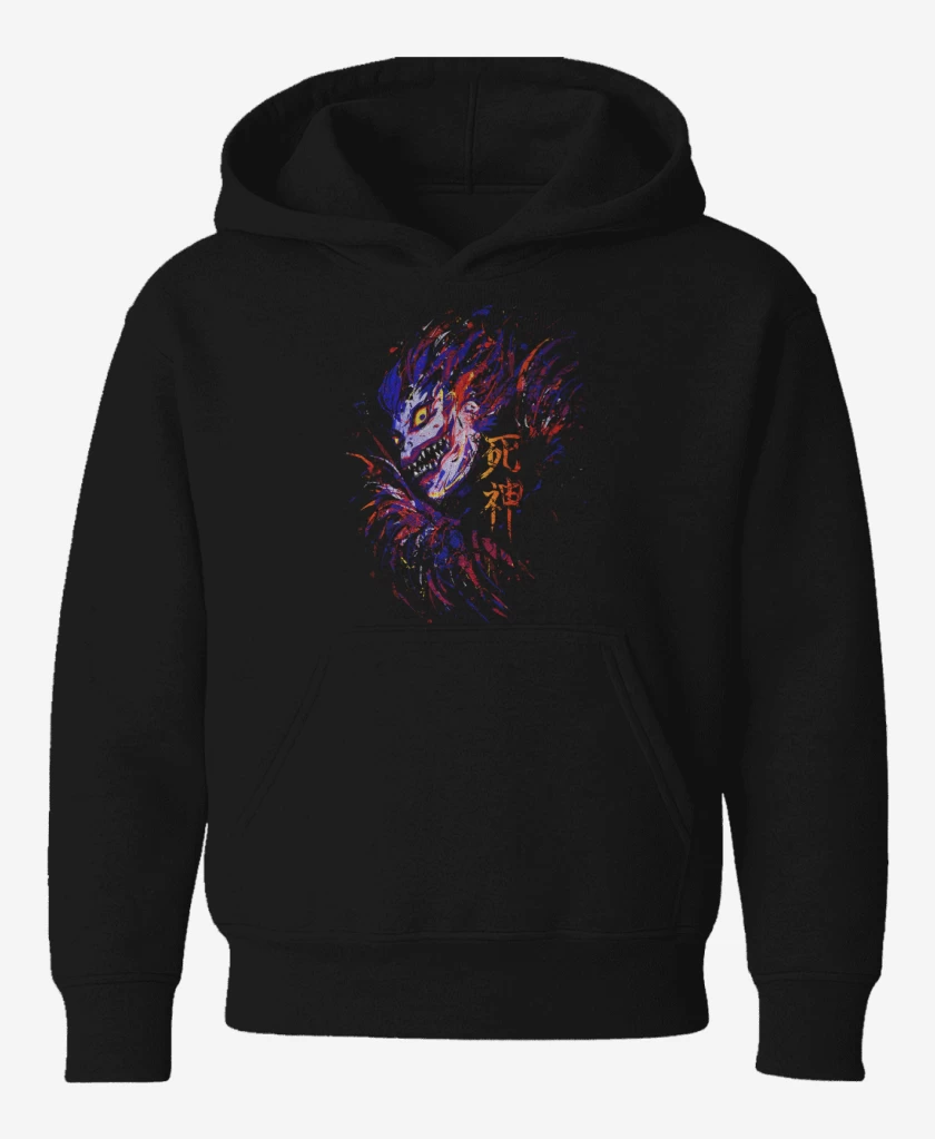 Poleron de niño Negro de Shinigami