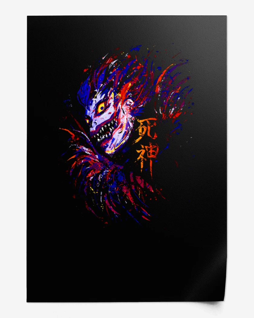 Print Negro de Shinigami