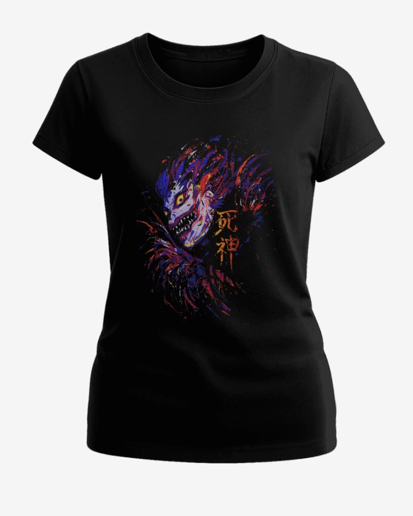 Polera de Mujer Negro de Shinigami
