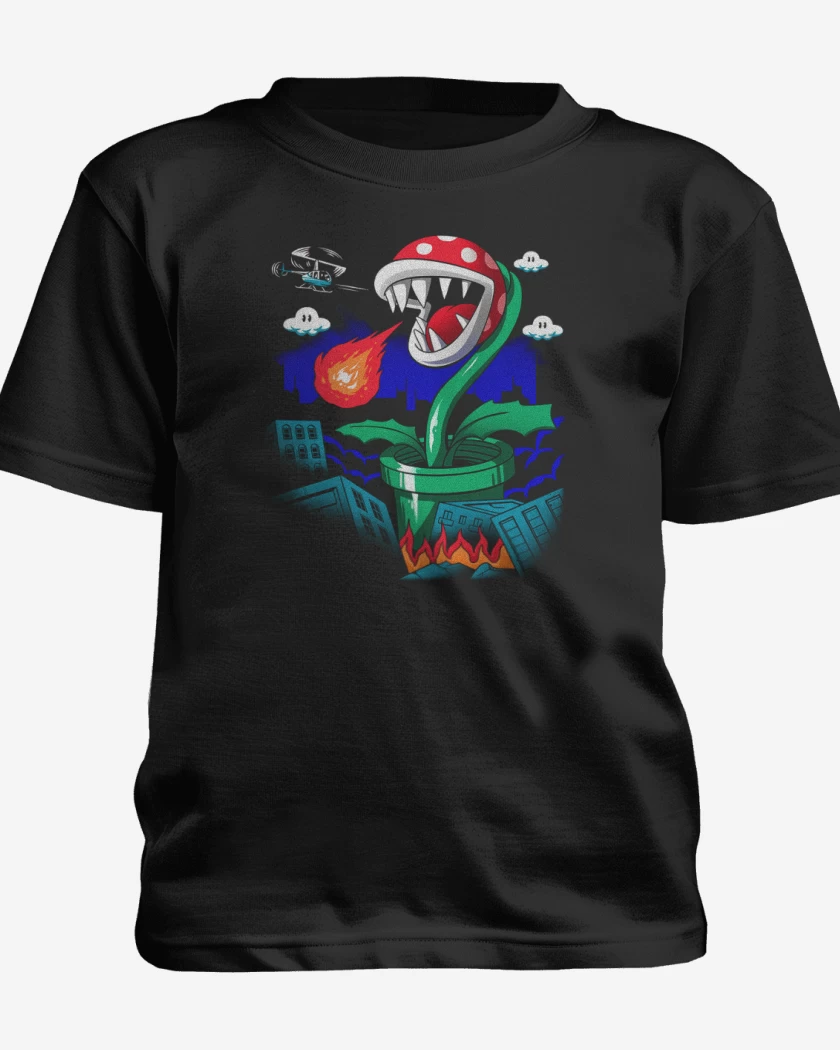 Polera de niño Negro de Piranha