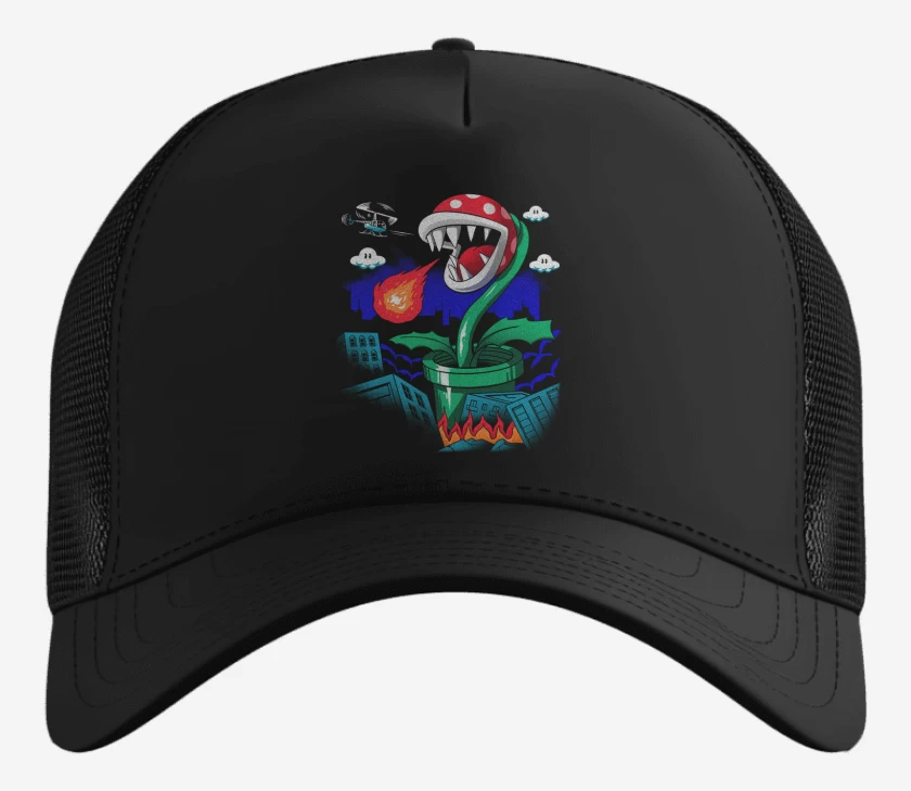 Gorro Negro de Piranha