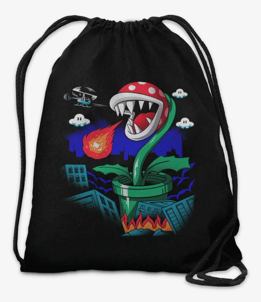 Mochila Negro de Piranha