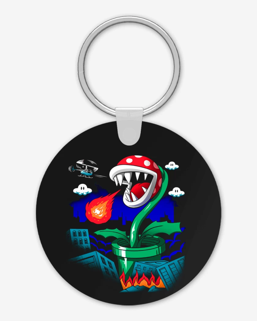 Llavero Negro de Piranha