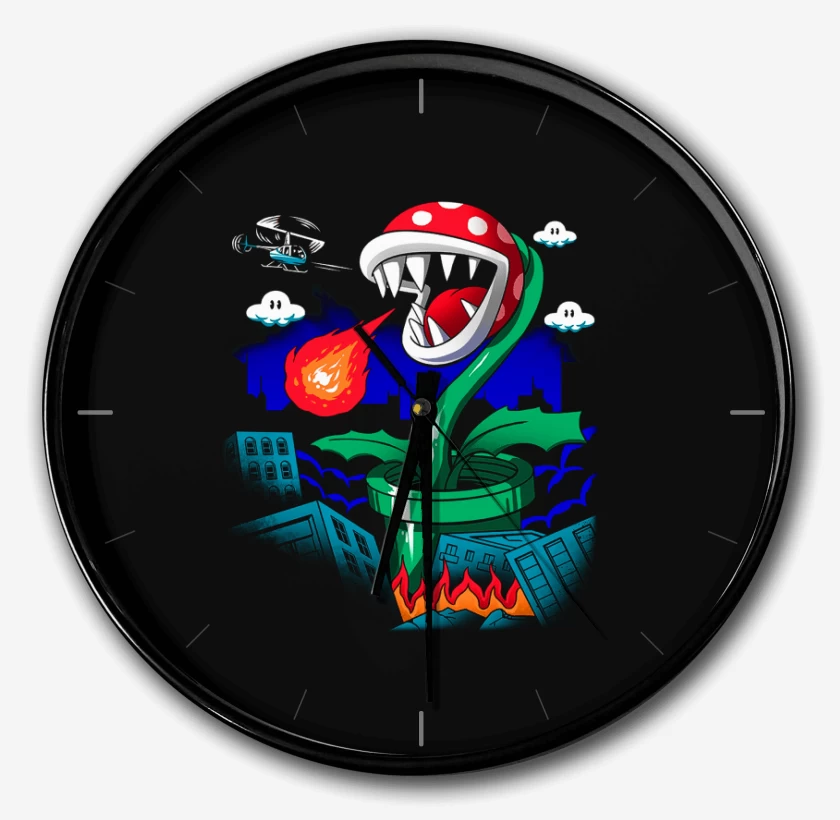 Reloj Negro de Piranha