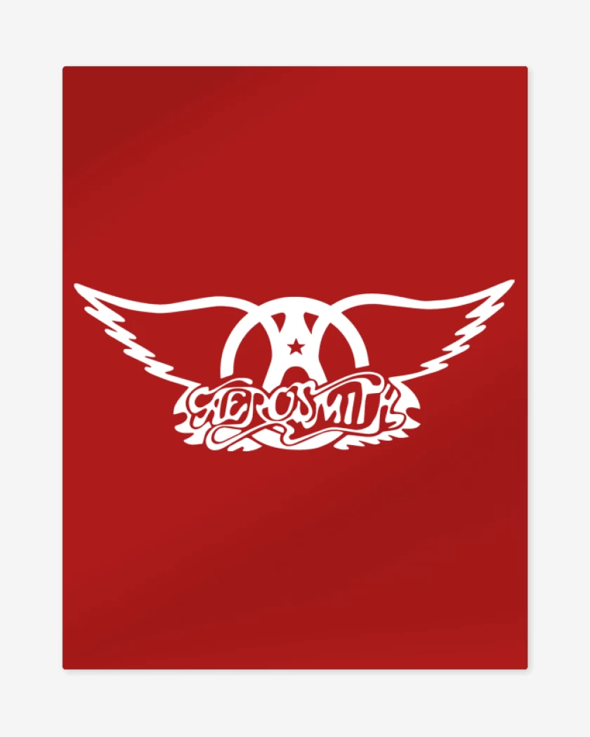 Print metalico Rojo de Aerosmith