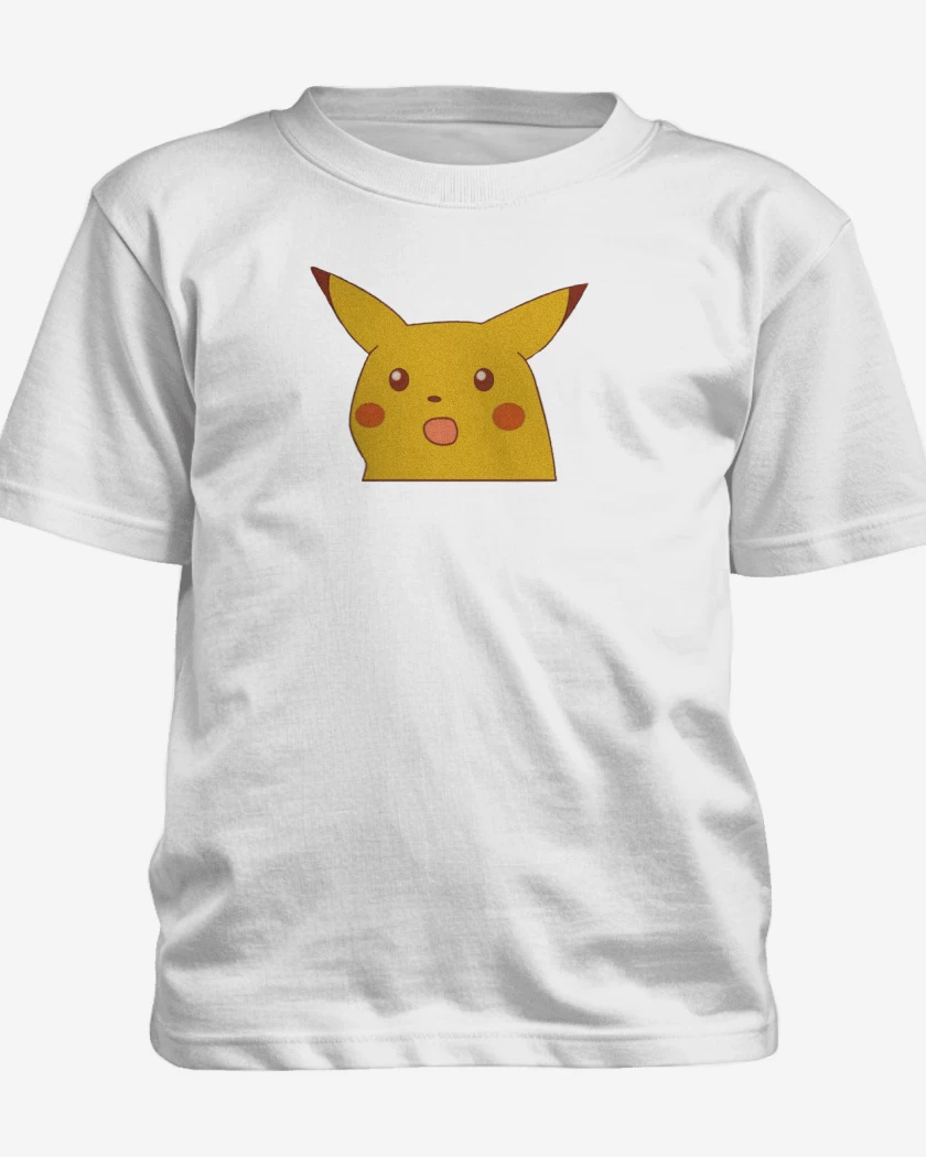 Polera de niño Blanco de Pikachumeme