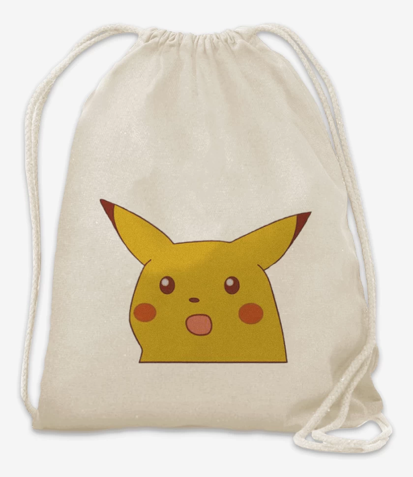 Mochila Blanco de Pikachumeme