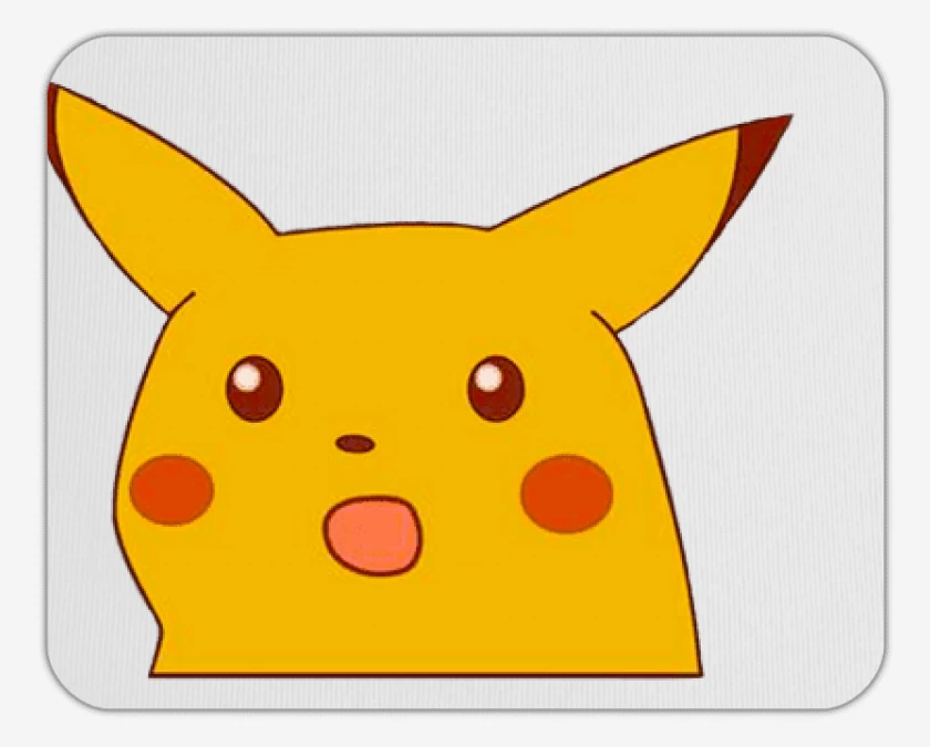 Mousepad Pikachumeme