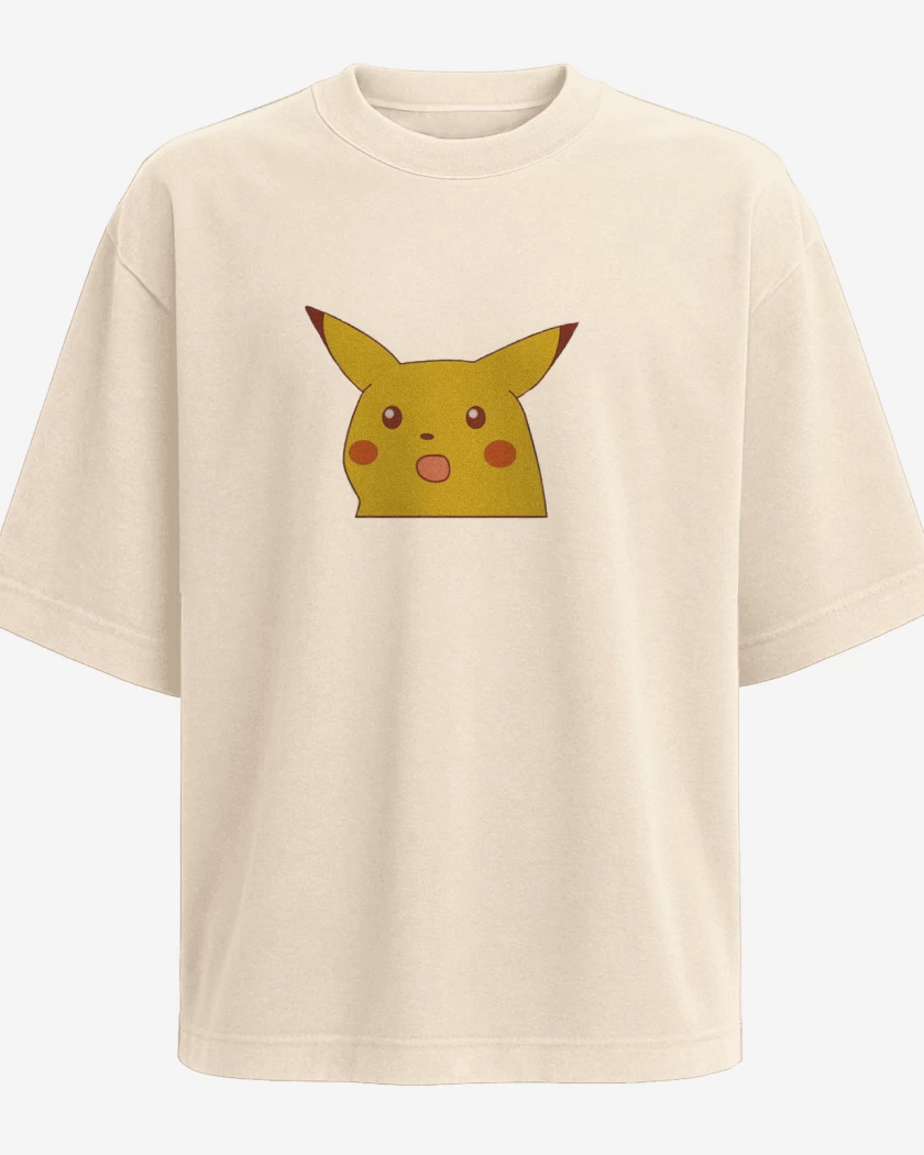 Polera Oversize Pikachumeme
