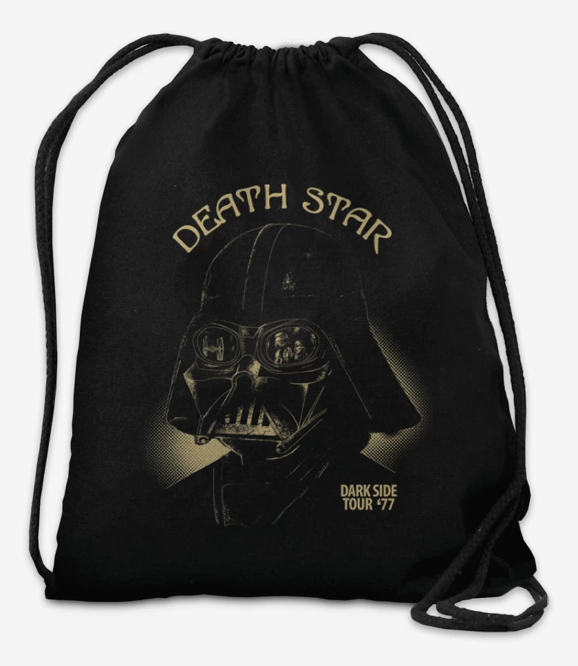Mochila Negro de Death star vader 
