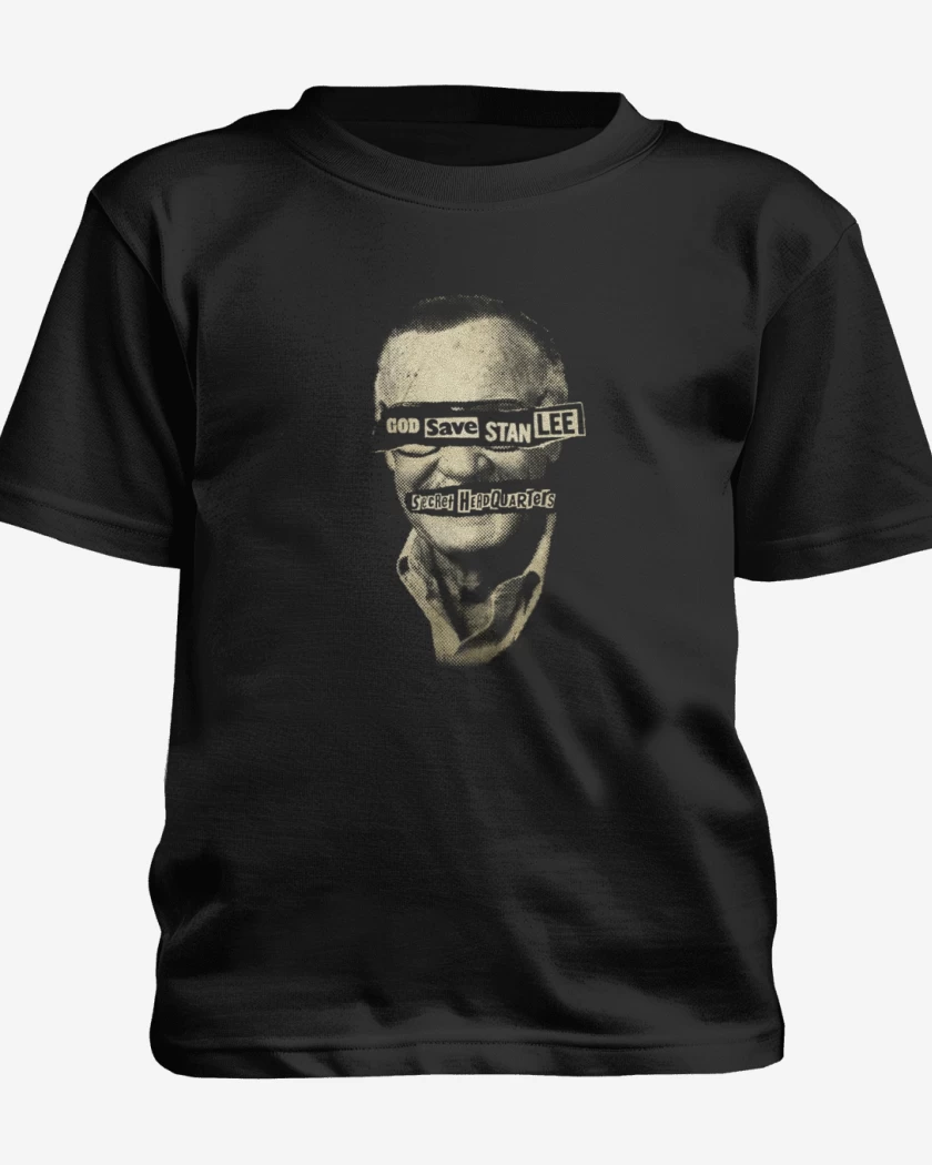 Polera de niño Blanco de God save stan lee