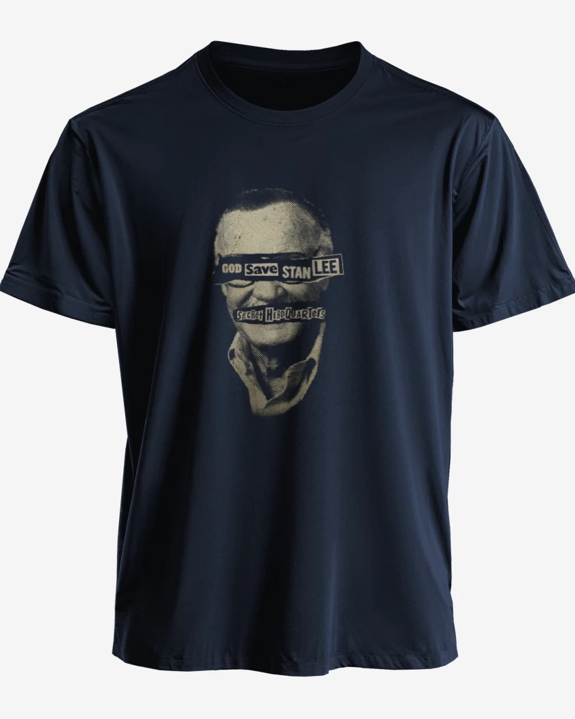 Polera God save stan lee