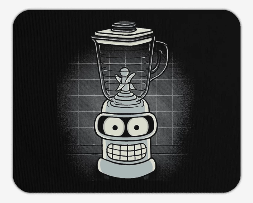 Mousepad Licuadora bender