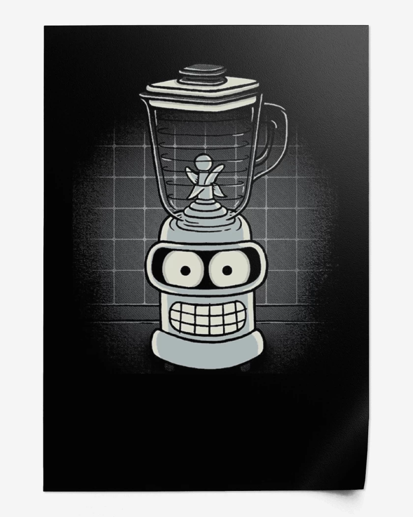 Print Licuadora bender