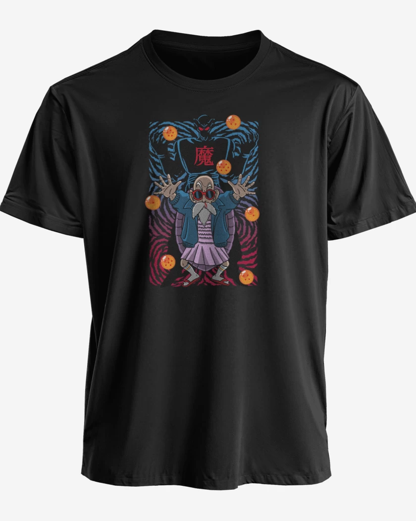 Polera premium Negro de Roshi & piccoro daimacu 