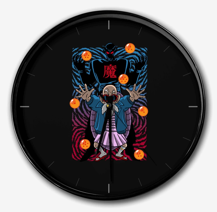 Reloj Negro de Roshi & piccoro daimacu 