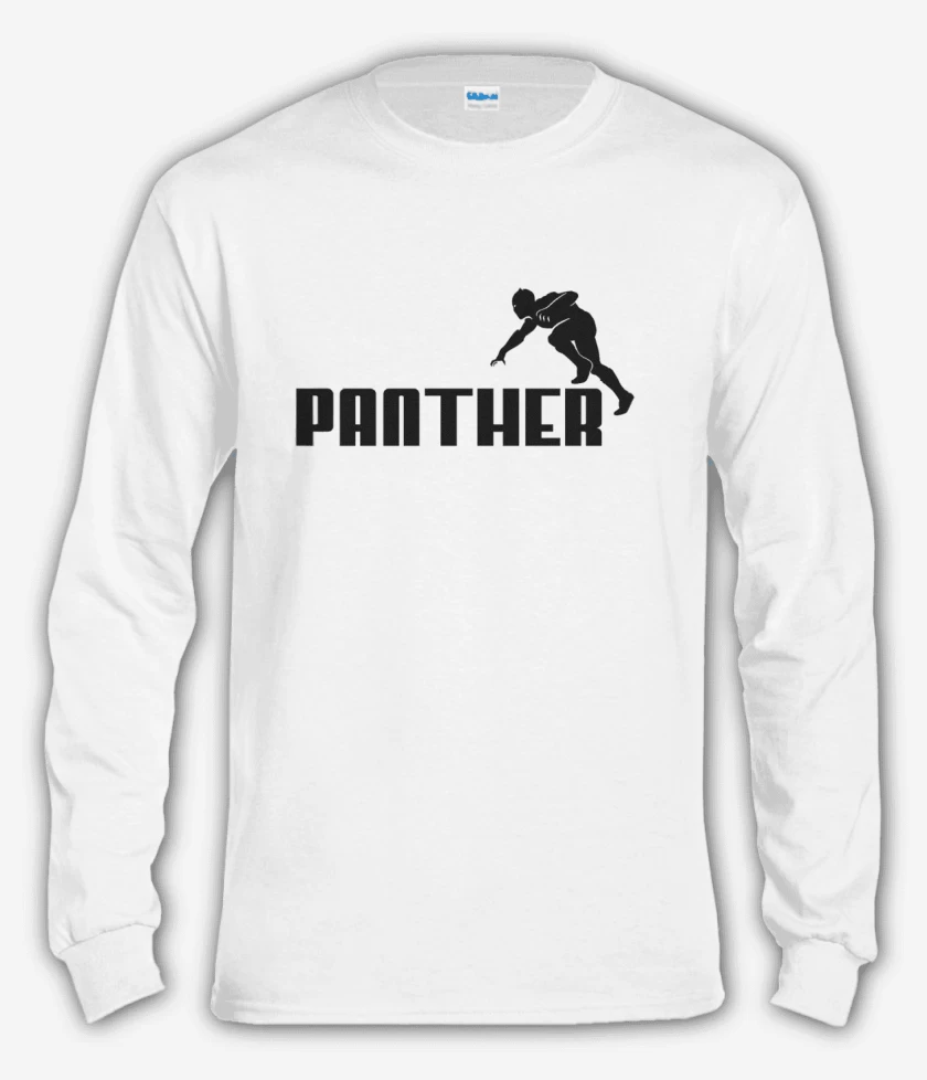 Polera manga larga Blanco de Pantherrr