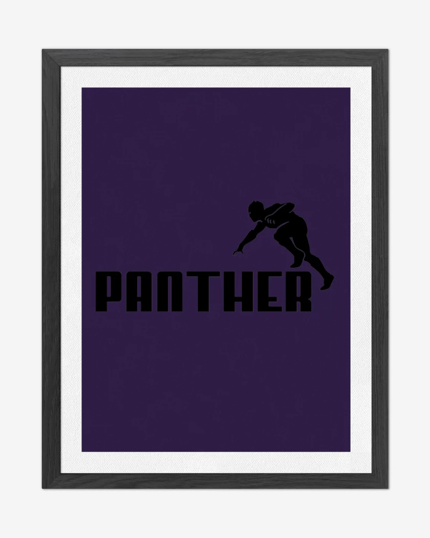Cuadro decorativo Morado de Pantherrr