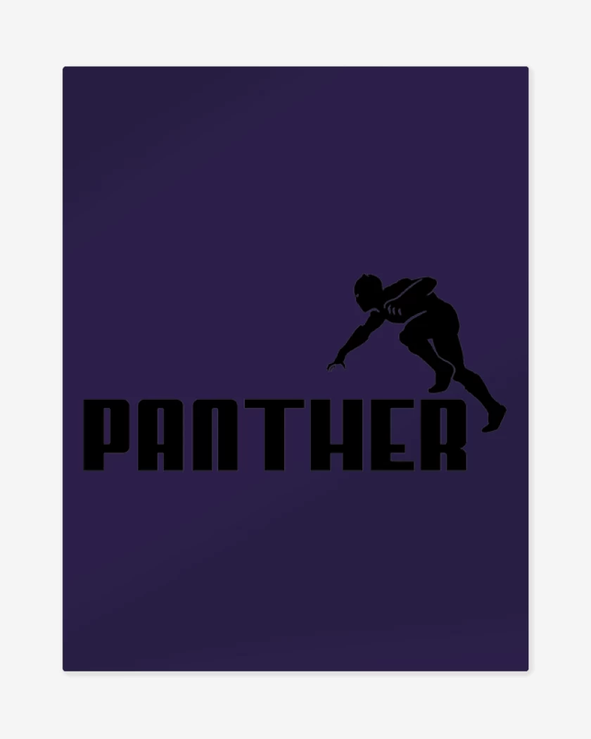 Print metalico Morado de Pantherrr
