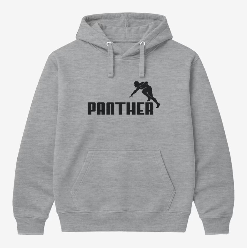 Polerón Canguro Gris Melange de Pantherrr