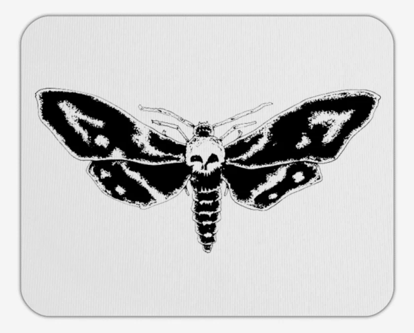 Mousepad cabeza de muerte