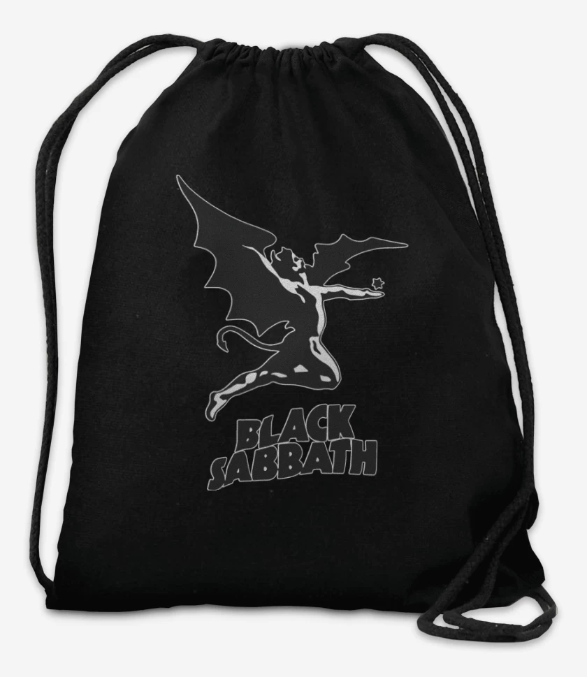 Mochila Negro de Black Sabbath - Demon