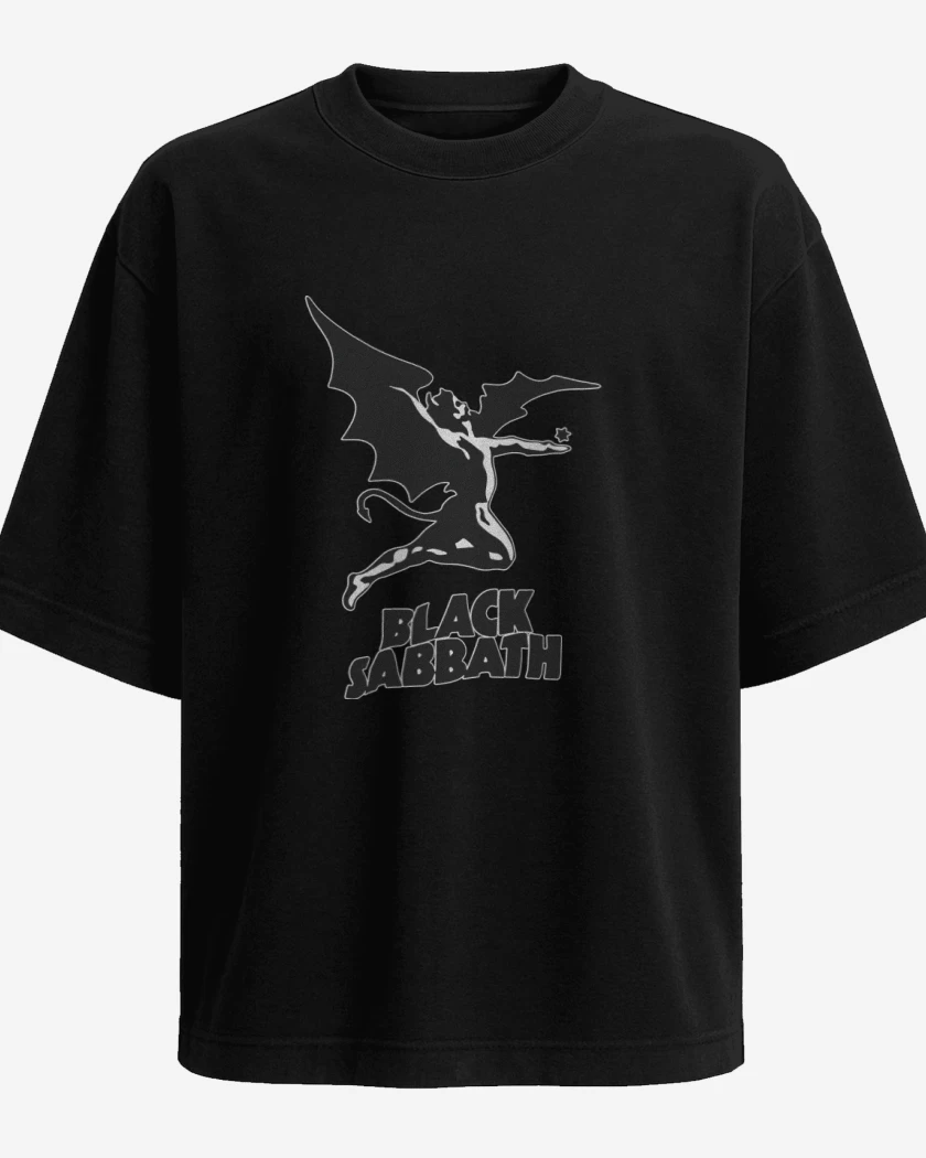 Polera Oversize Black Sabbath - Demon
