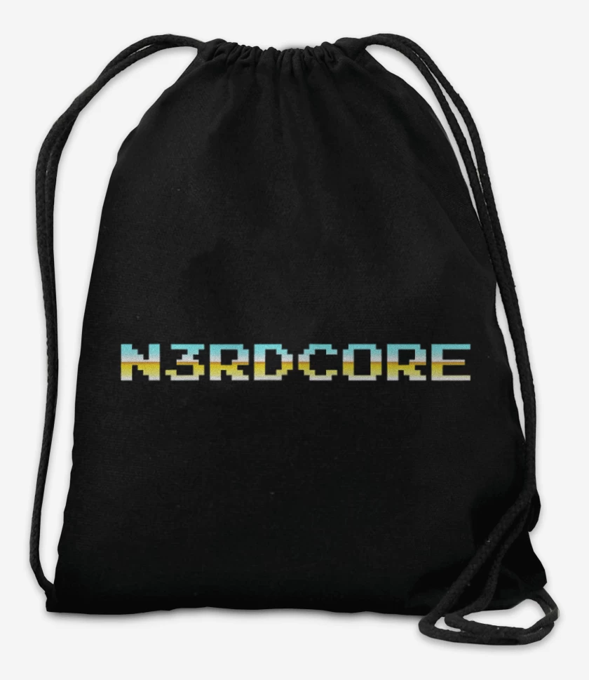 Mochila Negro de Nerdcore