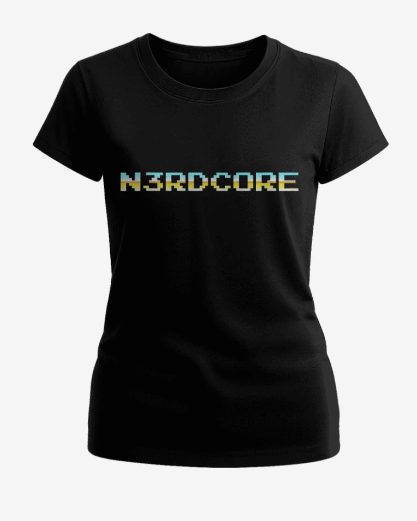 Polera de Mujer Negro de Nerdcore