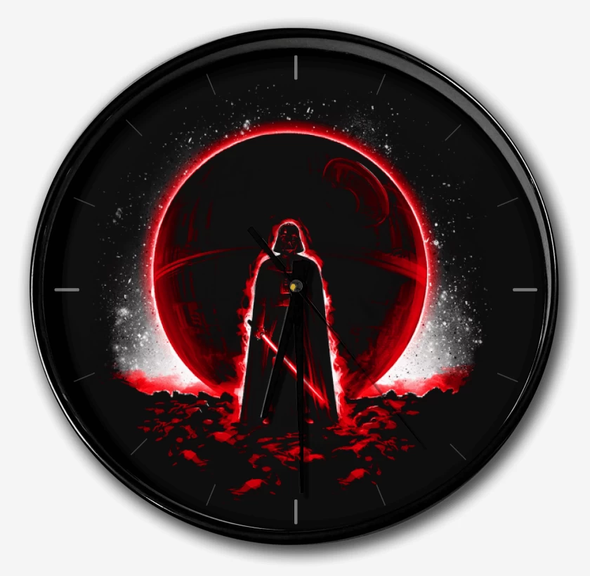 Reloj Negro de Darksidee