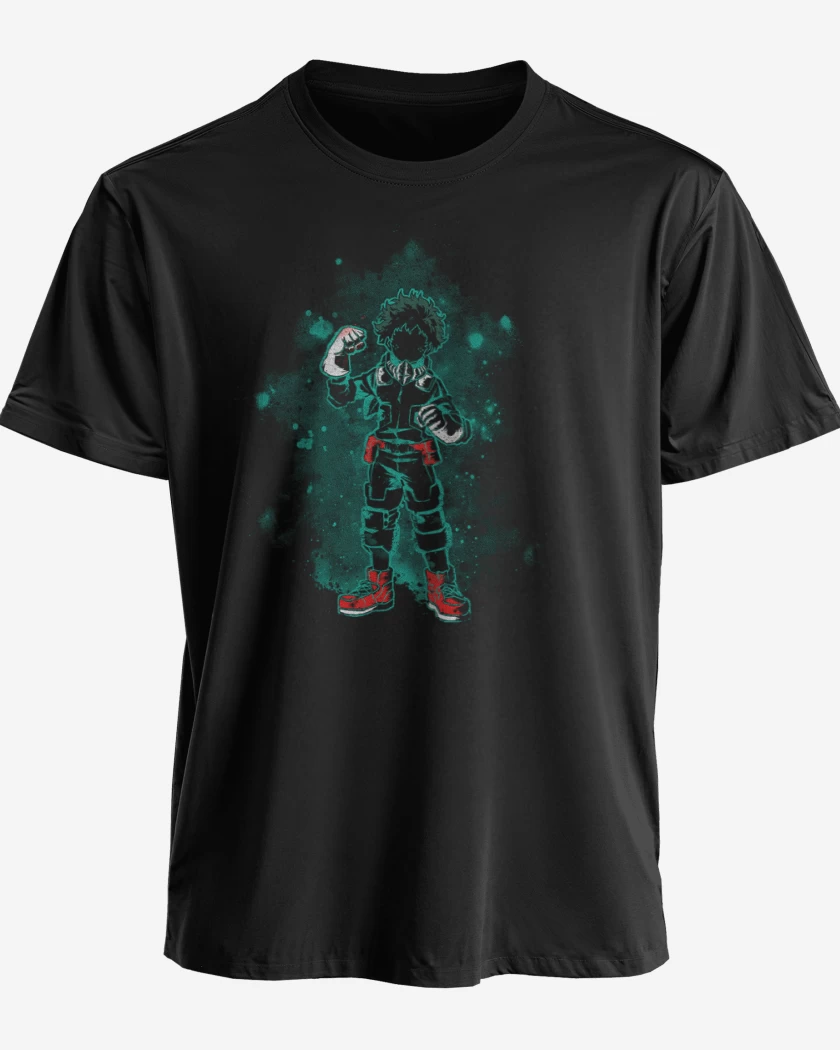 Polera premium Negro de Deku