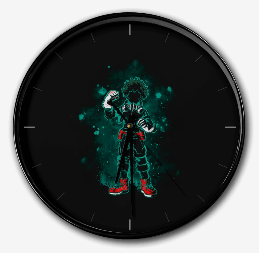 Reloj Negro de Deku